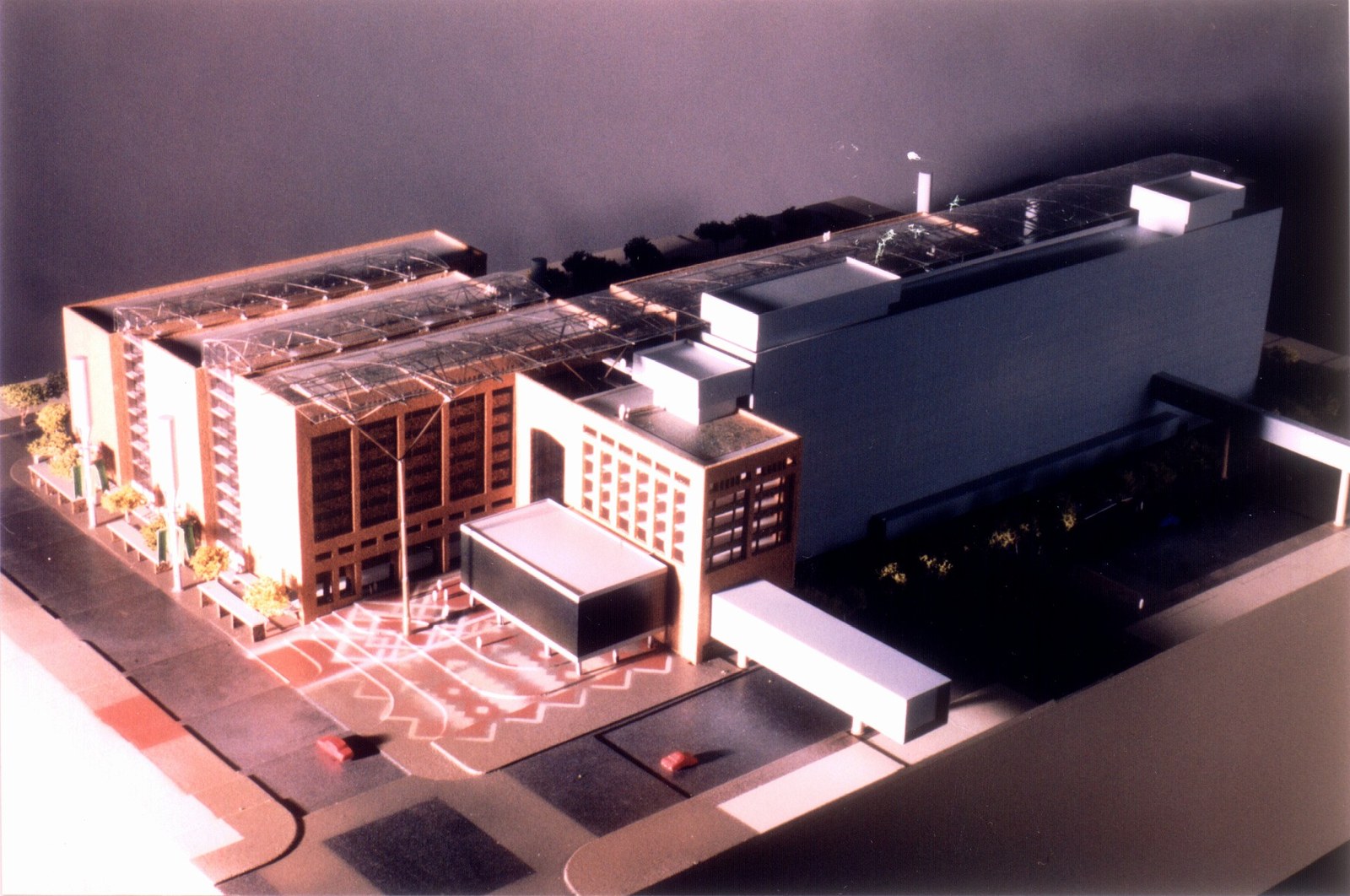 Project Phoenix — model, lattice canopy