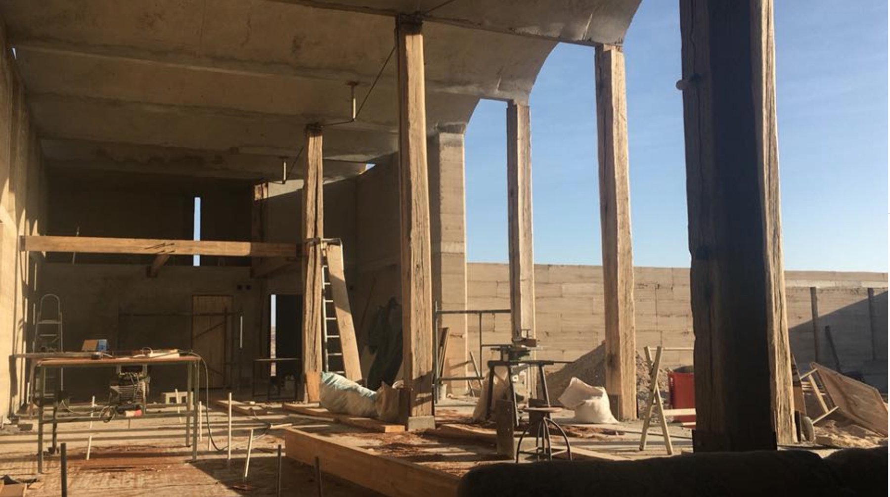 Deck and vault — formwork
