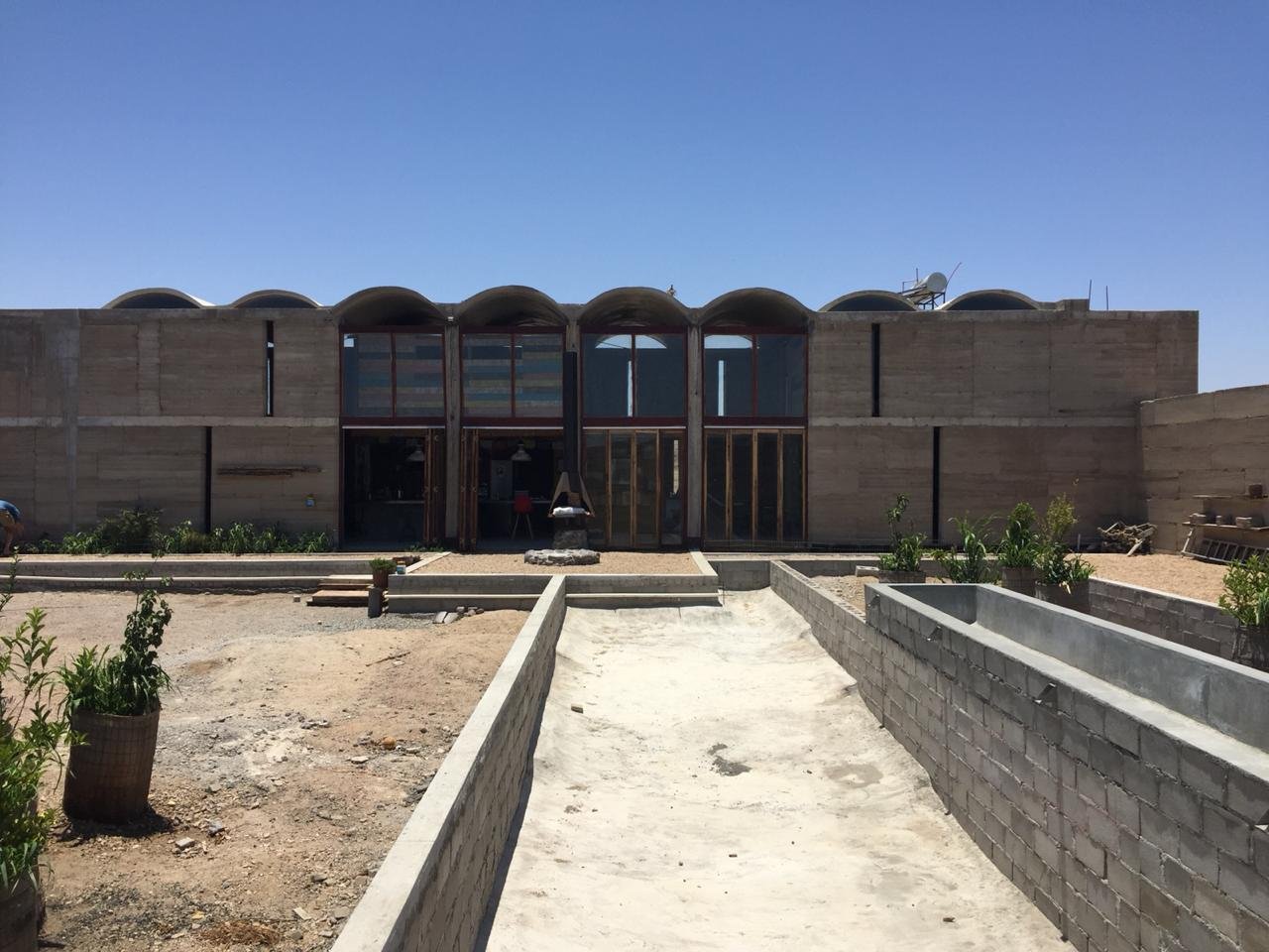 Fort Gaia — completed exterior