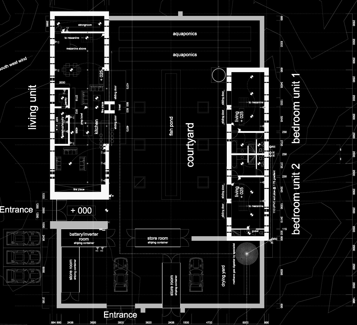 Fort Gaia — ground floor plan