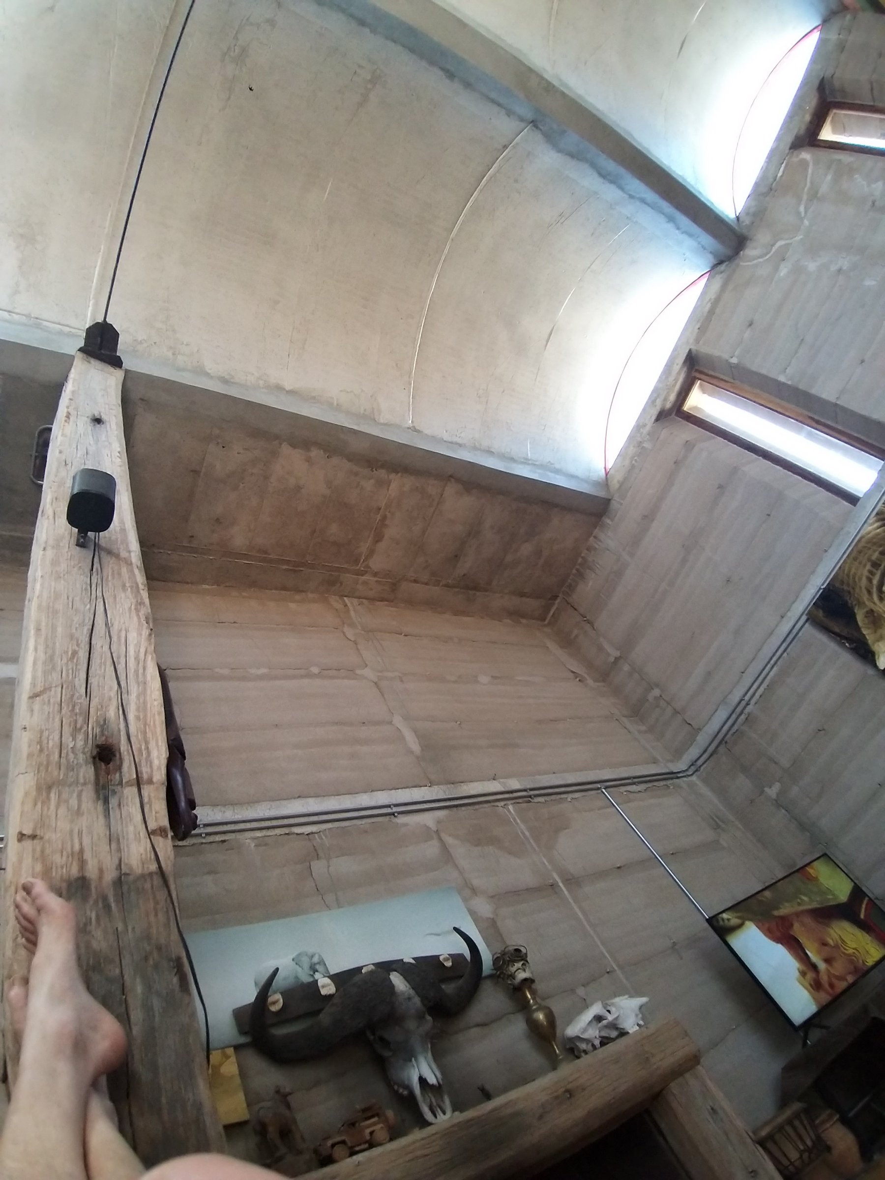 Fort Gaia — main living space under vault