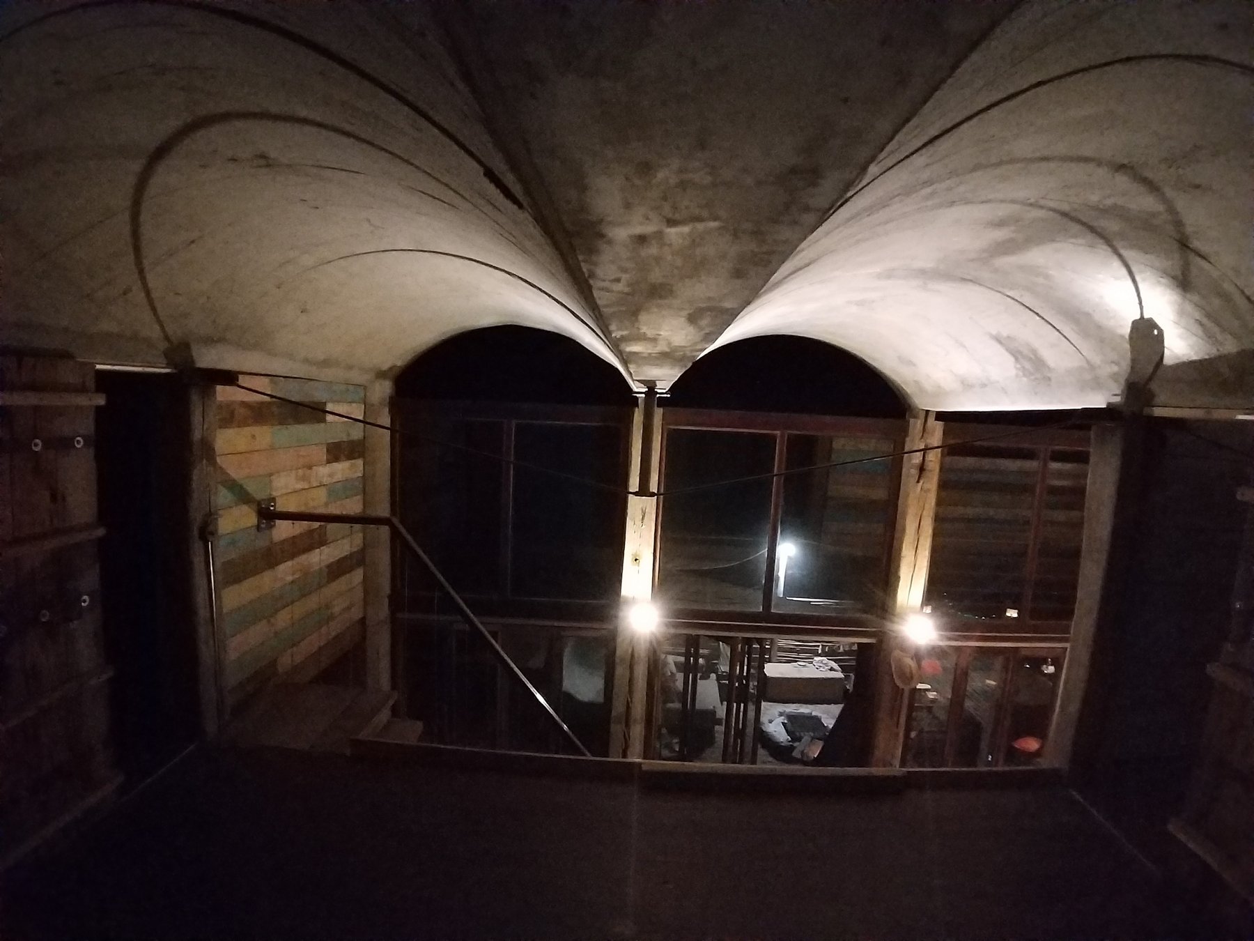 Fort Gaia — exterior, vault profile