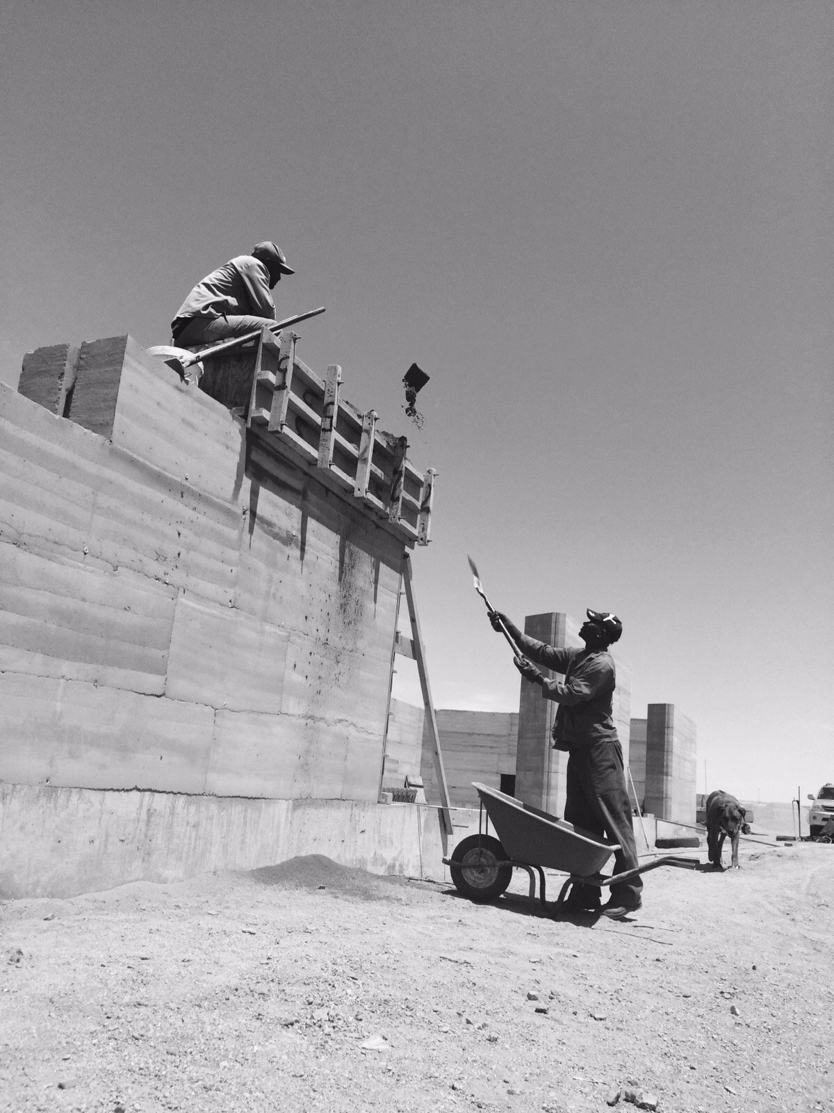 Team — construction portrait