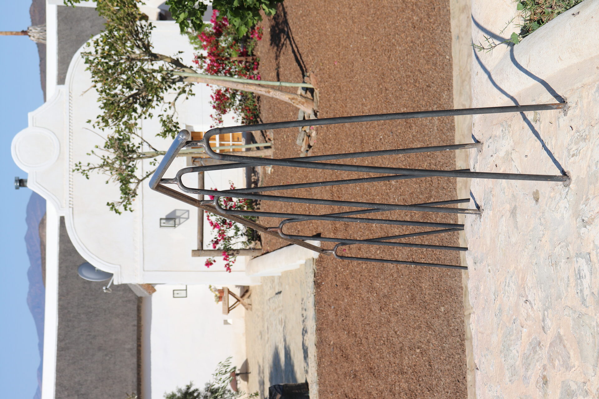 Yzerfontein entrance door — workshop assembly, five people required