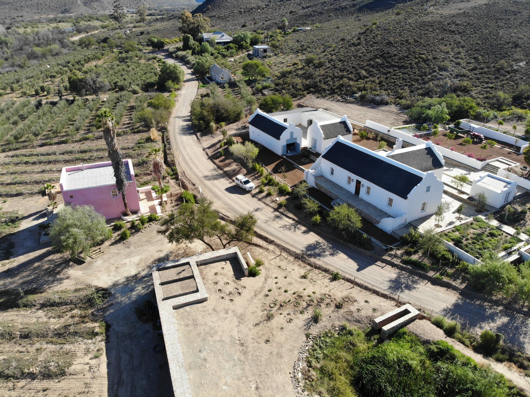 Buffelsdrift Restoration — aerial view