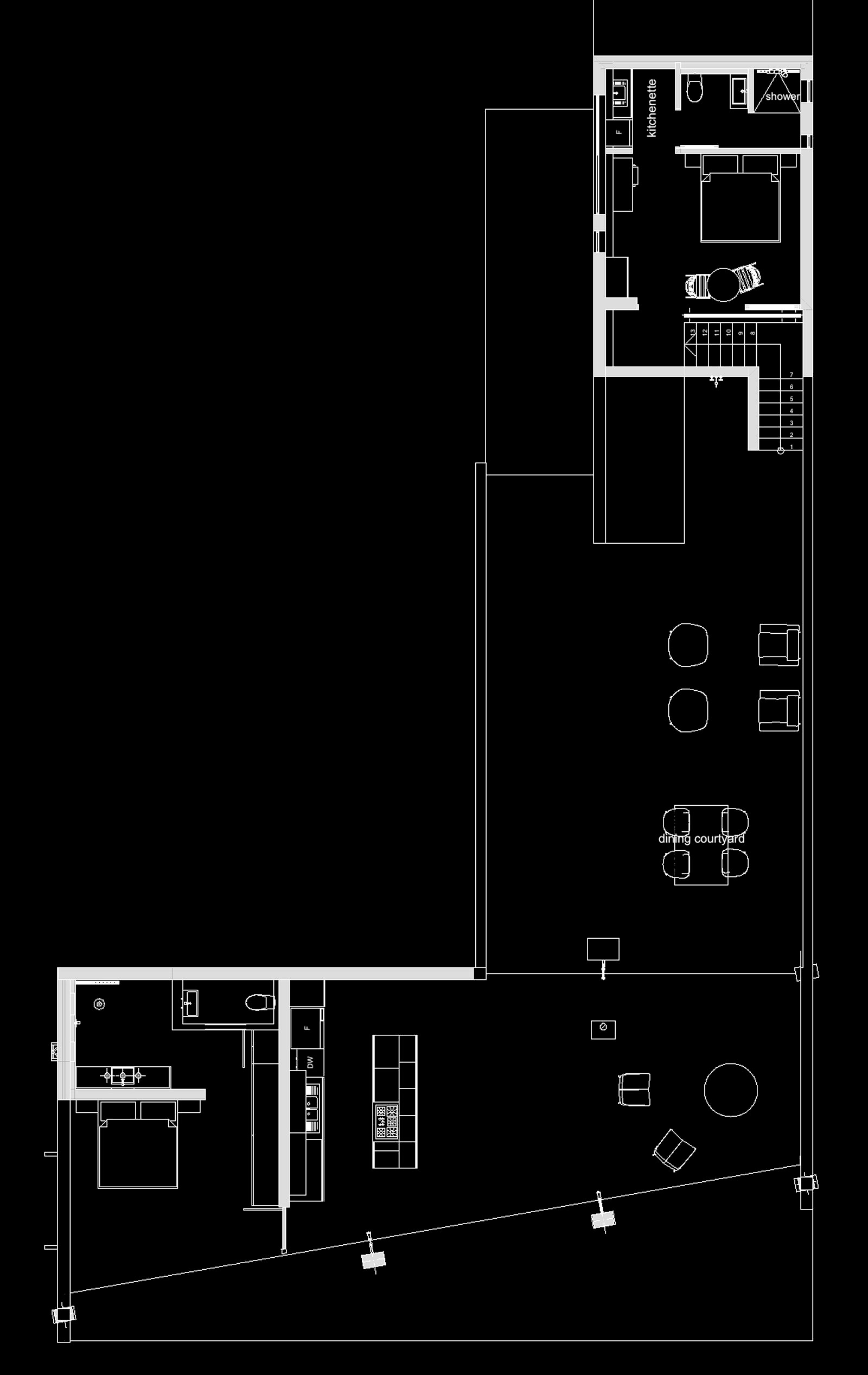 House Yzerfontein — first floor plan