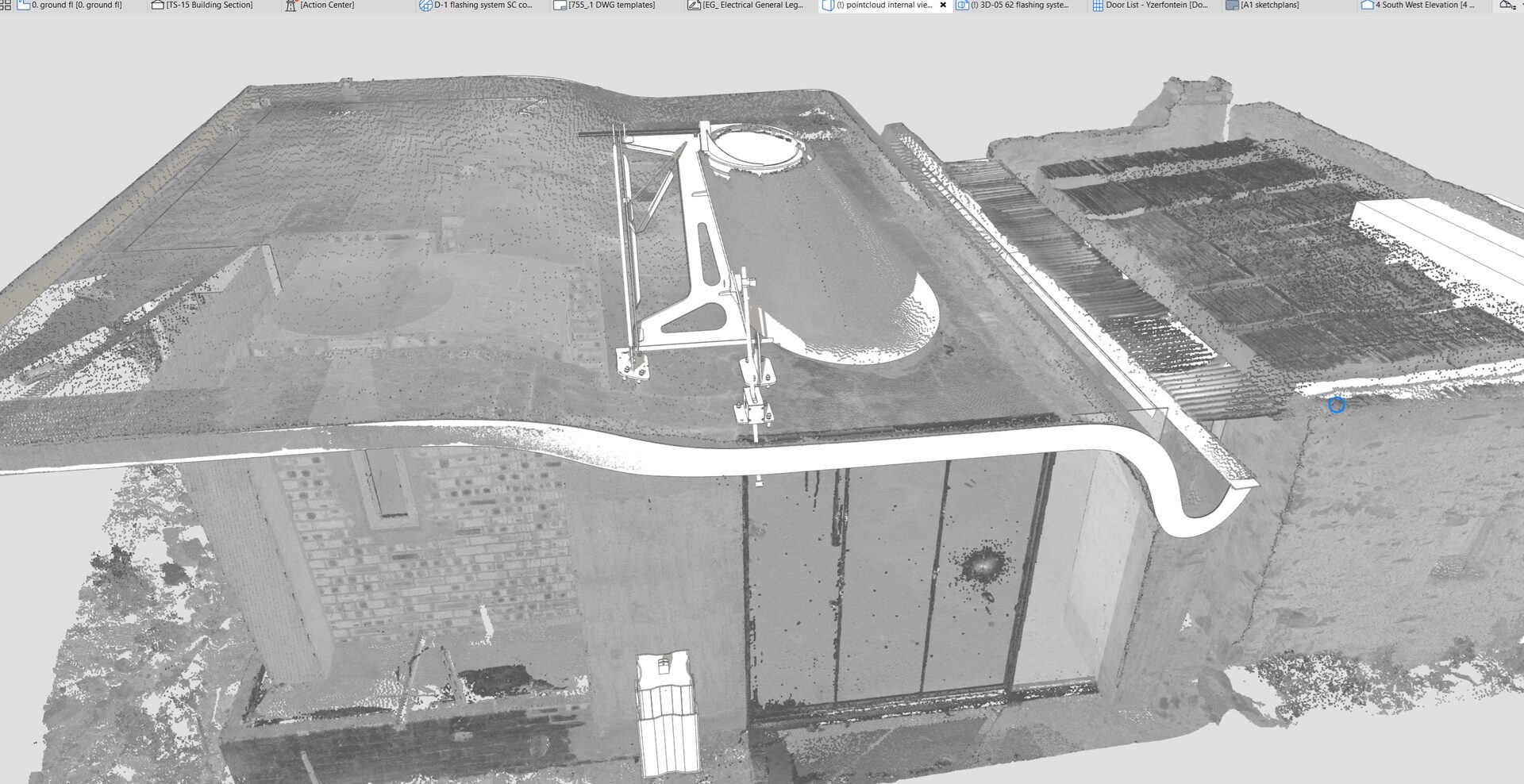 Point cloud — flashing 3D view