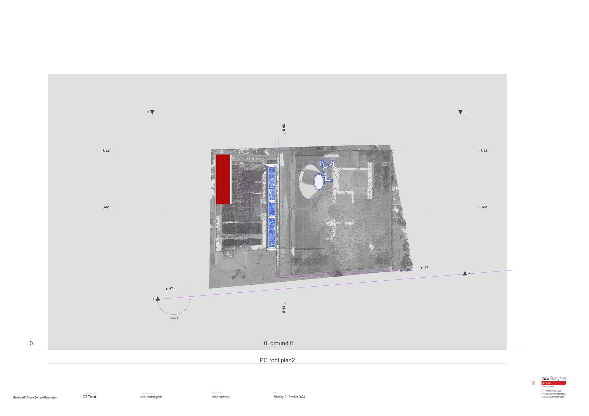 Point cloud — section elevation
