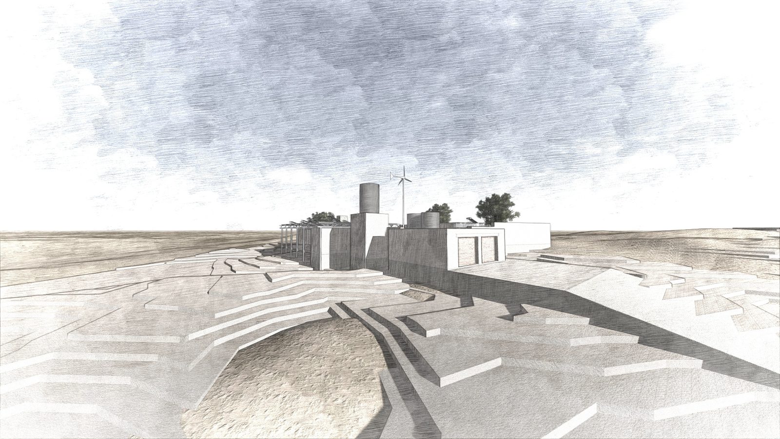 Desert House, Swakopmund — site view