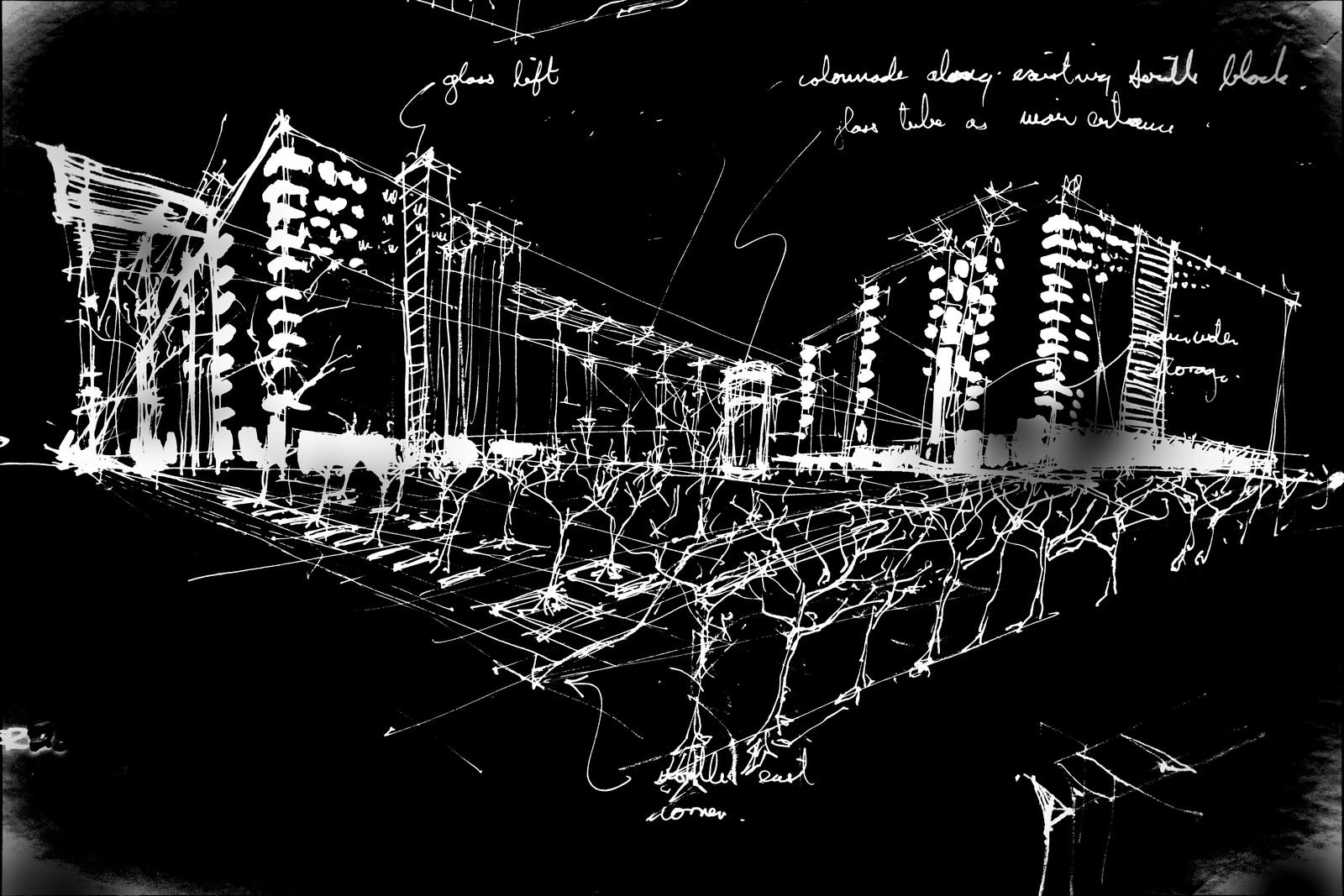 BP Green Headquarters — competition sketch