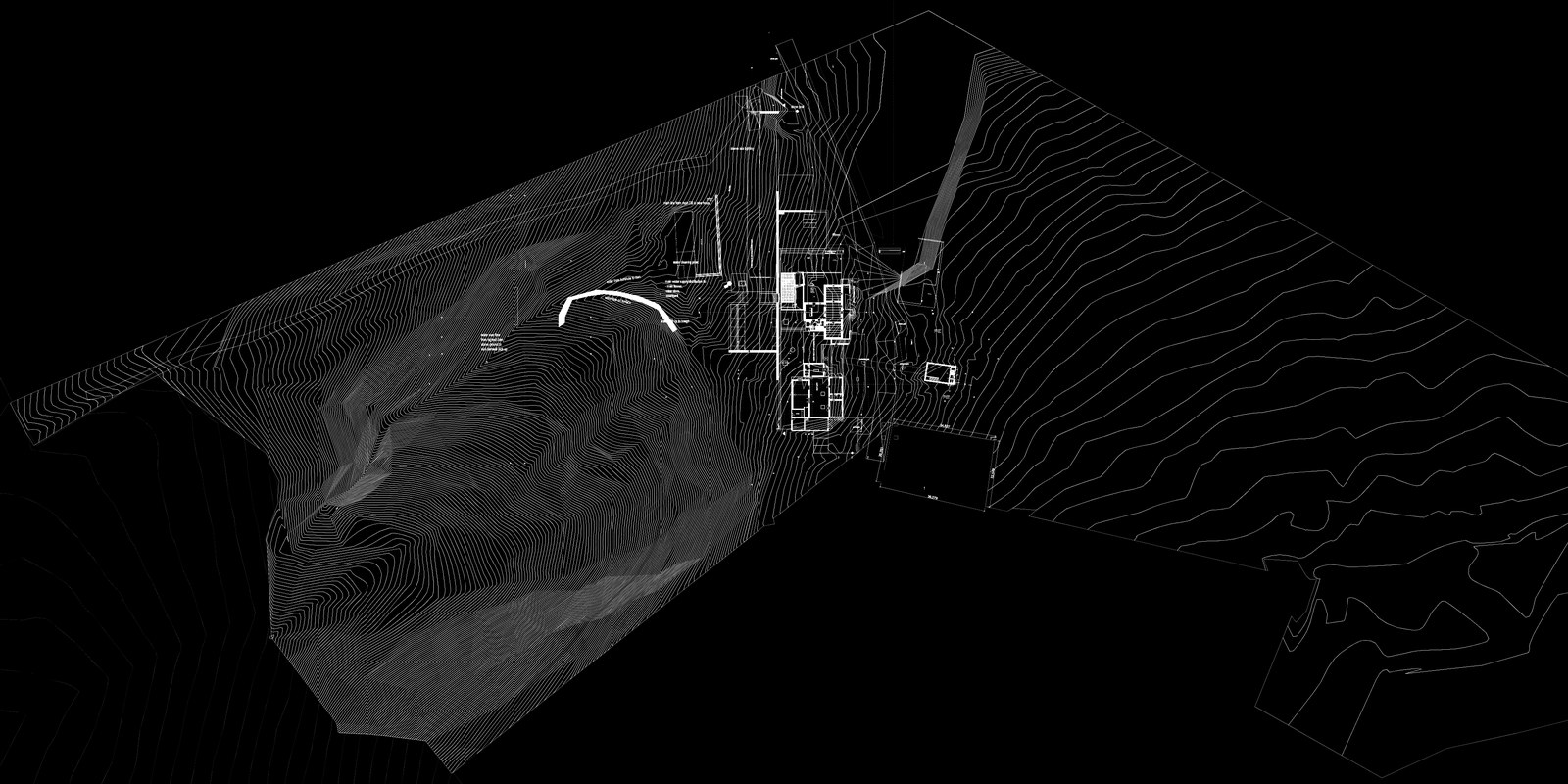 Asymmetrical vaults — site plan