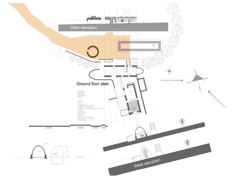 Sketch plans for Subsistence farm Rysmierberg, 2014